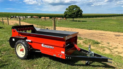 skid steer manure spreader|ground driven manure spreaders.